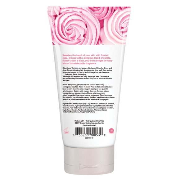 Coochy Rash Free Shave Cream-Frosted Cake 3.4oz - Picture 4 of 4